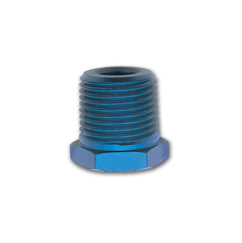 Russell Performance 3/8in Male to 1/8in Female Pipe Bushing Reducer (Blue)-thumbmail-3