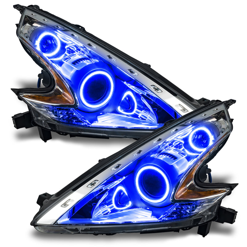 Oracle Nissan 370 Z 09-20 Dual Halo Kit - ColorSHIFT w/ 2.0 Controller-thumbmail-2