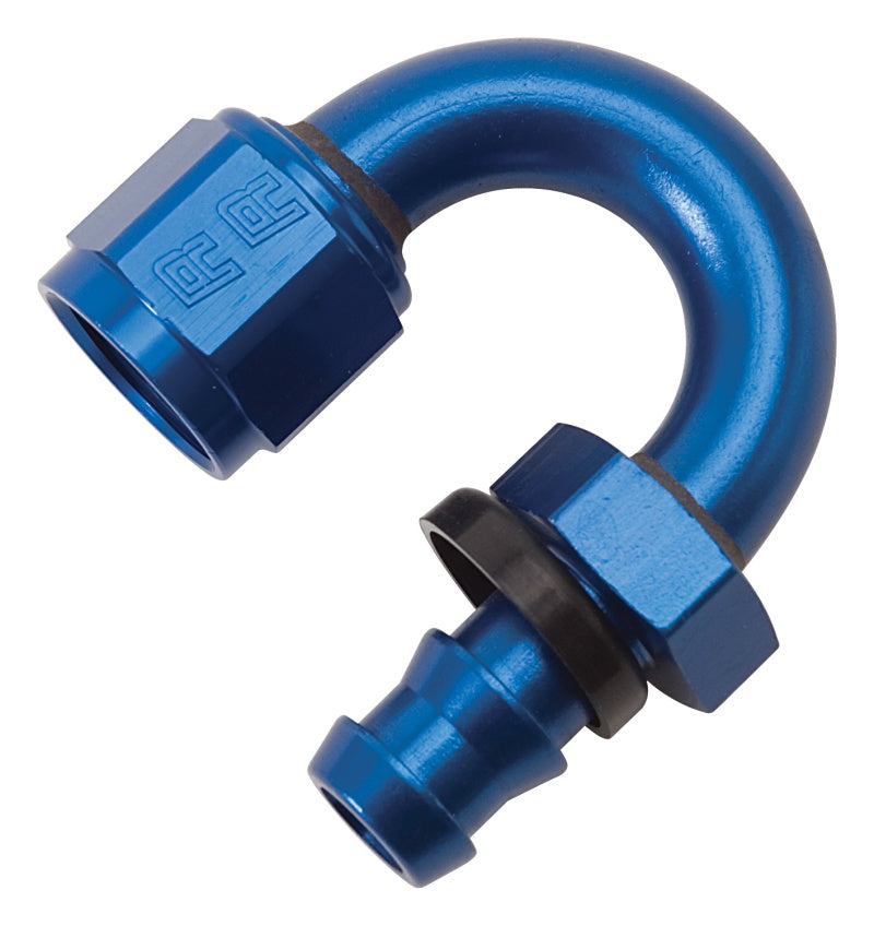 Russell Performance -8 AN Twist-Lok 180 Degree Hose End (3/4in Radius)-thumbmail-1