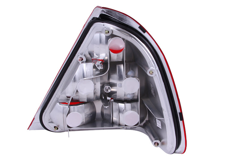 ANZO 1994-2000 Mercedes Benz C Class W202 Taillights Red/Clear-thumbmail-3