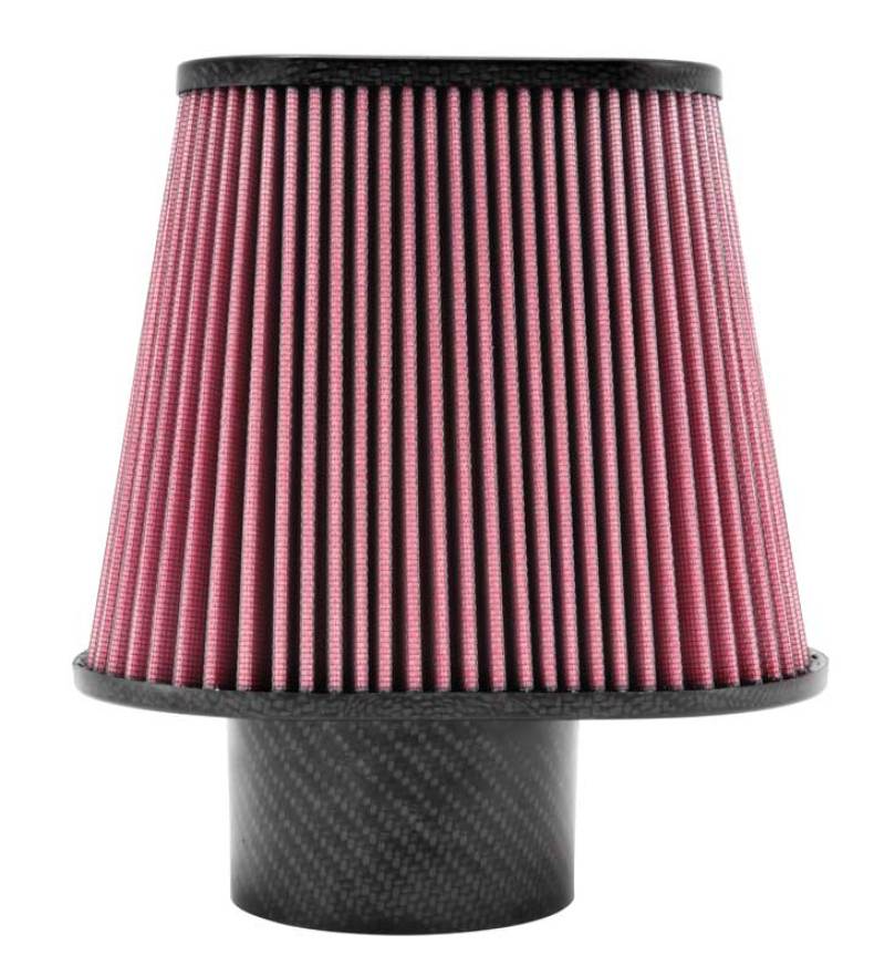 K&N Universal Air Filter 3 11/16in Flange x 8 3/4 x 5 1/2in Base x 6 3/8 x 3 3/16in Top x 7in Height-thumbmail-6