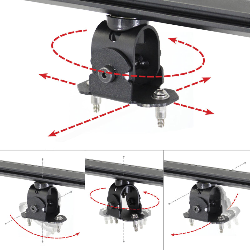 Go Rhino Adjustable Multi-Axis Mounting Kit for SRM Rack-thumbmail-8