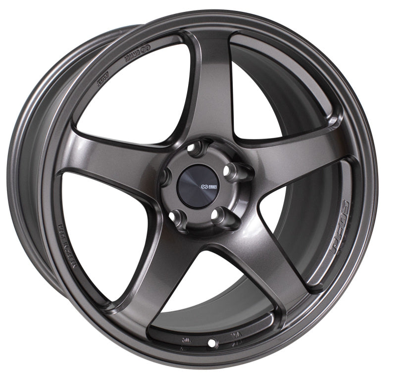 Enkei PF05 18x7.5 48mm Offset 5x114.3 75mm Bore Dark Silver Wheel-thumbmail-1