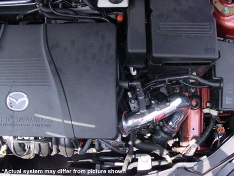 Injen 04-09 Mazda 3 2.0L 2.3L 4 Cyl. Polished Cold Air Intake-thumbmail-5