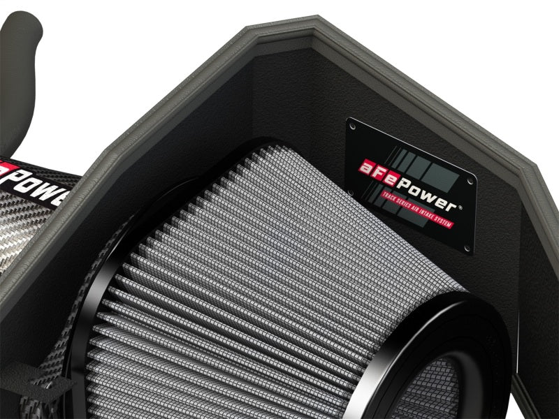 aFe POWER Magnum FORCE Carbon Fiber Stage 2 Pro Dry S CAIS - 11-18 Dodge Challenger/Charger V8-6.4L-thumbmail-2
