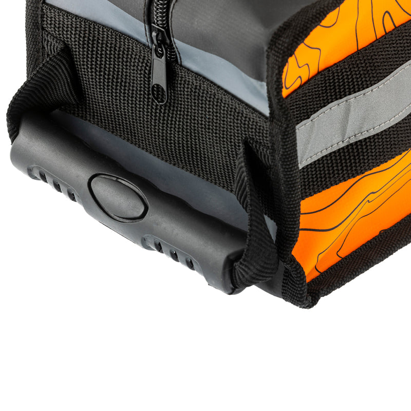 ARB Micro Recovery Bag Orange/Black Topographic Styling PVC Material-thumbmail-14