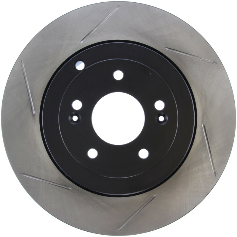 StopTech Power Slot 10 Hyundai Genesis Coupe Track Rear Right Slotted Rotor-thumbmail-3