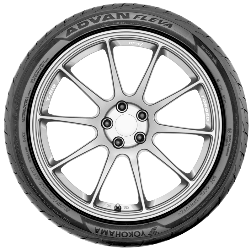 Yokohama Advan Fleva V701 Tire - 255/40R17 94W-thumbmail-1