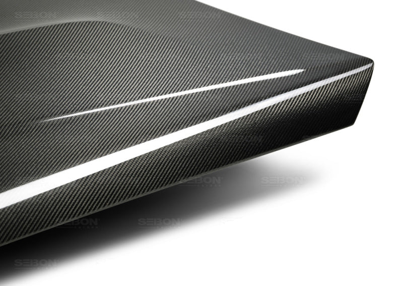 Seibon 12-14 Mercedes Benz C63 GT-Style Carbon Fiber Hood-thumbmail-2