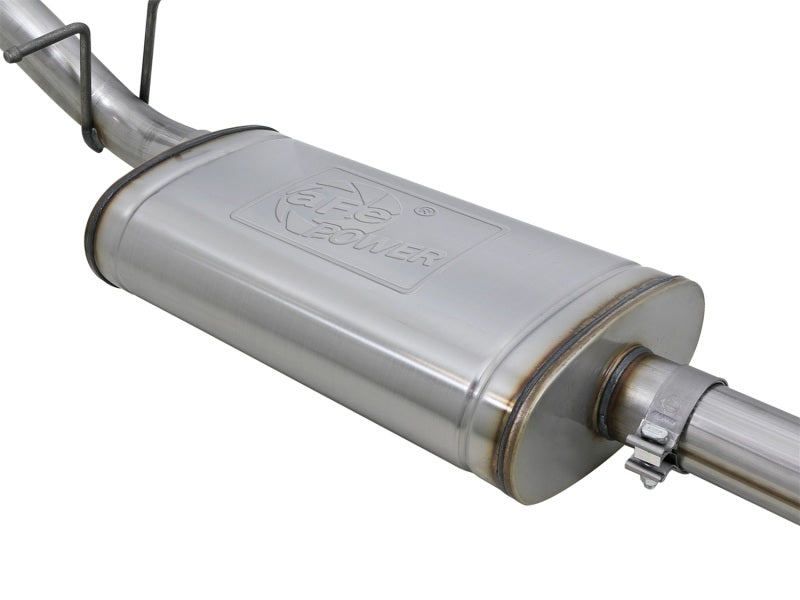 aFe Mach Force-XP Exhaust 3in CB SS 15-17 GM Colorado/Canyon 2.5L/3.6L Side Exit w/ Black Tip-thumbmail-7