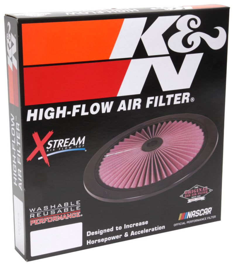 K&N X-Stream Top Filter Only 11in - Black-thumbmail-6
