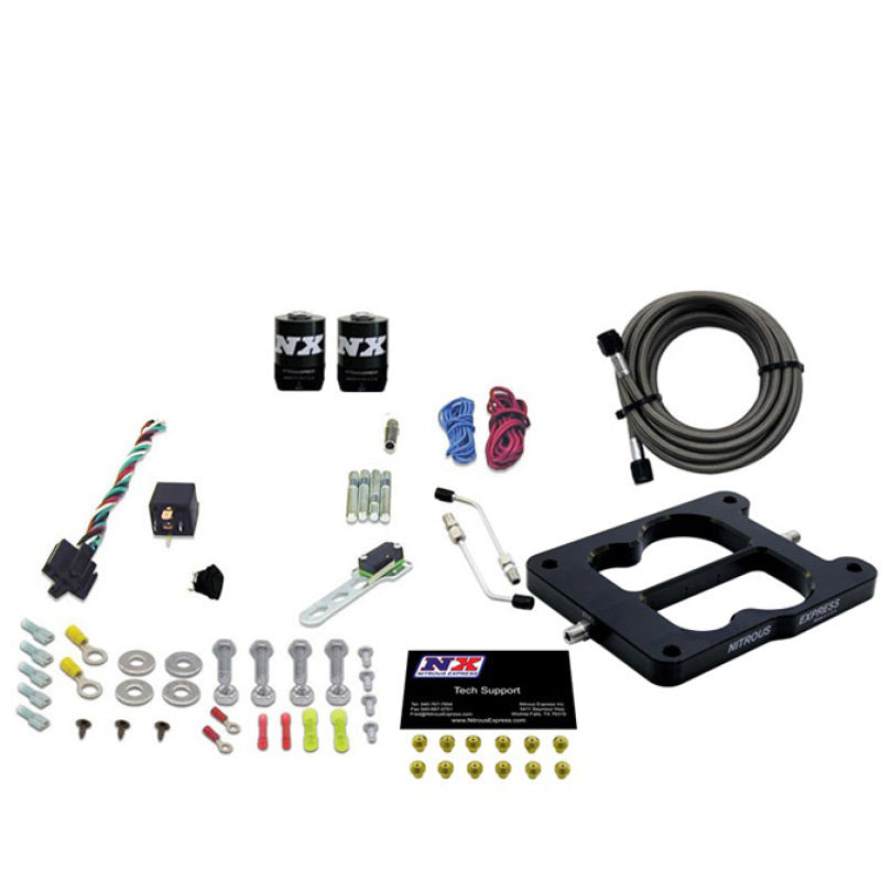 Nitrous Express Q-Jet/Holley Spread Bore Nitrous Kit (50-300HP) w/o Bottle-thumbmail-2