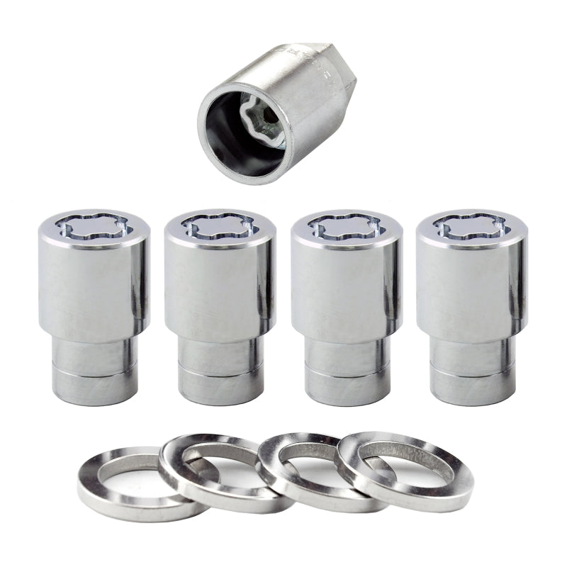 McGard Wheel Lock Nut Set - 4pk. (Reg. Shank Seat) M12X1.5 / 13/16 Hex / 1.38in. Length - Chrome-thumbmail-6