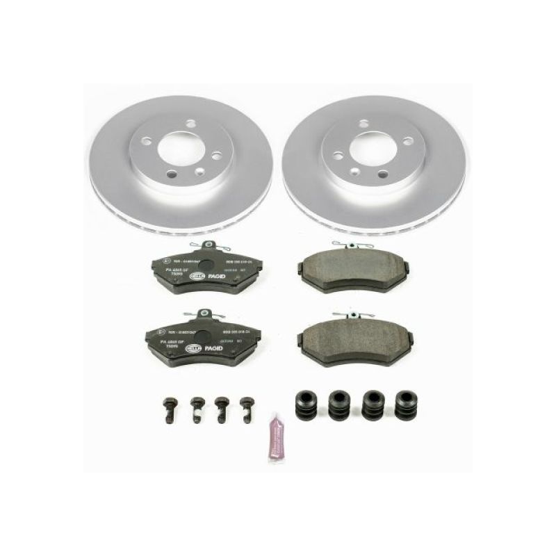 Power Stop 95-02 Volkswagen Cabrio Front Euro-Stop Brake Kit-thumbmail-1