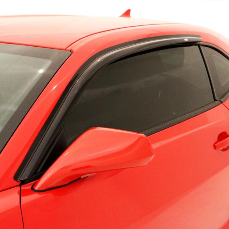 AVS 15-18 Ford Mustang Ventvisor Outside Mount Window Deflectors 2pc - Smoke-thumbmail-9