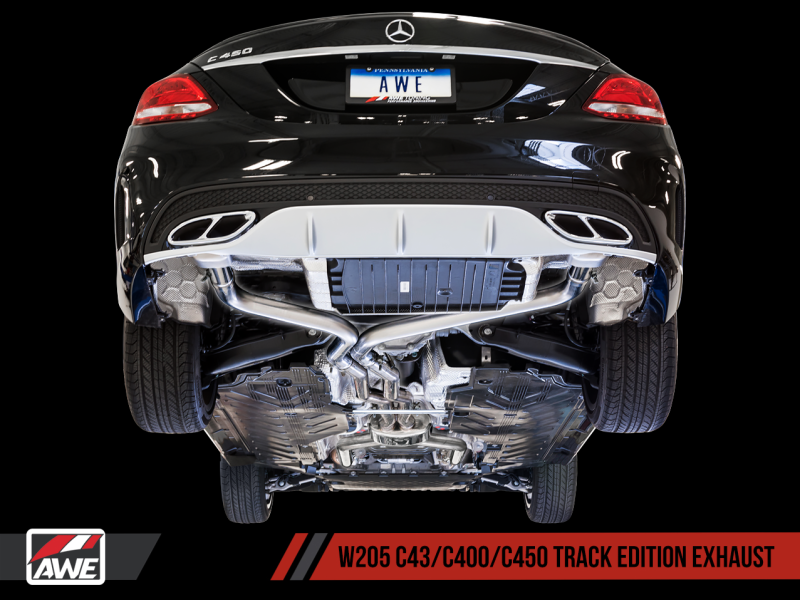 AWE Tuning Mercedes-Benz W205 C450 AMG / C400 Track Edition Exhaust-thumbmail-6