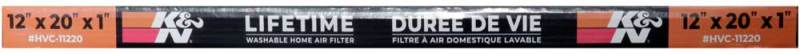 K&N HVAC Filter - 12 X 20 X 1-thumbmail-4