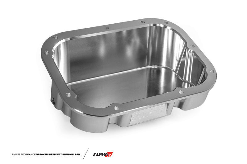 AMS Performance 09-11 Nissan GT-R (CBA) / 2012+ Nissan GT-R (DBA) Alpha CNC Billet VR38 Oil Pan-thumbmail-2