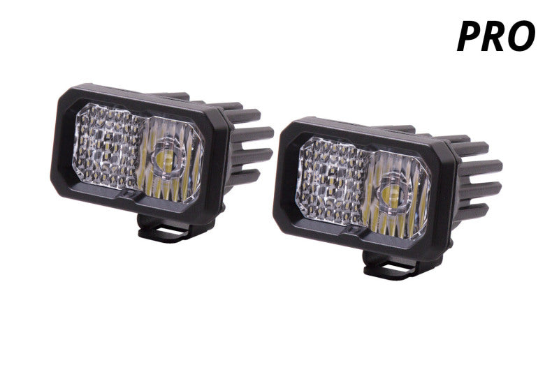 Diode Dynamics Stage Series 2 In LED Pod Pro - White Flood Standard ABL (Pair)-thumbmail-5