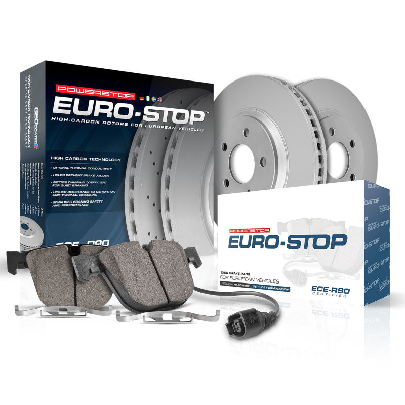 Power Stop 09-10 BMW Z4 Front Euro-Stop Brake Kit-thumbmail-4