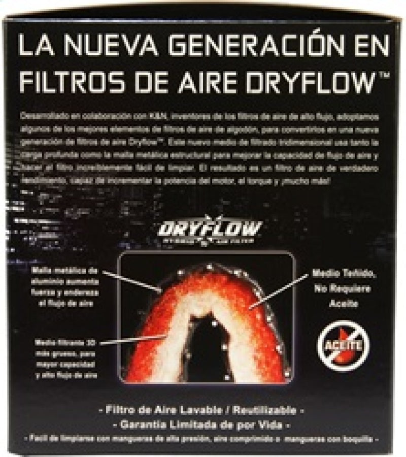 AEM DryFlow Conical Air Filter 5.5in Base OD / 4.75in Top OD / 5in Height-thumbmail-2