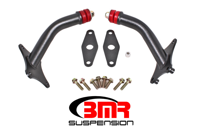 BMR 16-17 6th Gen Camaro Motor Mount Kit w/ Integrated Stands (Polyurethane) - Black Hammertone-thumbmail-1