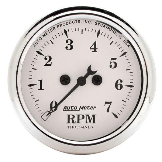 Autometer 2 1/16 inch 7000rpm Old Tyme Tachometer (52.4mm)