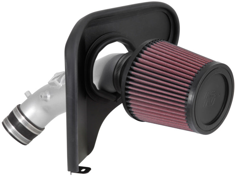 K&N 2013-14 Honda Accord 2.4L L4 69 Series Typhoon Air Intake System - Silver Cold Air Intake Kit-thumbmail-7