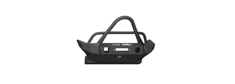 Road Armor 18-20 Jeep Wrangler JL Stealth Front Winch Bumper w/Stinger Mid Width - Tex Blk-thumbmail-1