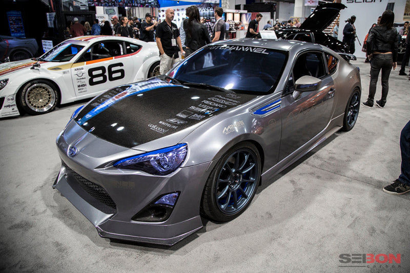 Seibon 12-13 BRZ/FRS OEM Carbon Fiber Hood-thumbmail-3