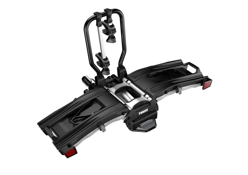 Thule EasyFold XT 2 - Fully Foldable Platform Hitch Bike Rack (Up to 2 Bikes) - Black/Silver-thumbmail-12