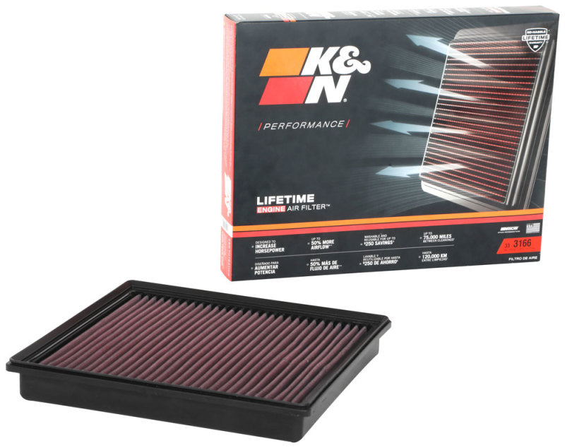 K&N 19-21 Toyota Hiace L4-2.8L F/I Drop In Air Filter-thumbmail-3