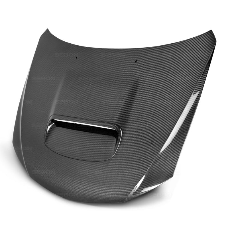 Seibon 08-09 Subaru WRX/STi OEM Carbon Fiber Hood-thumbmail-3