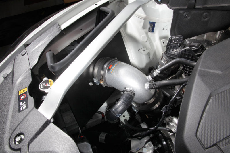 K&N 2018 Kia Stinger L4-2.0L F/I Silver Typhoon Short Ram Intake-thumbmail-5