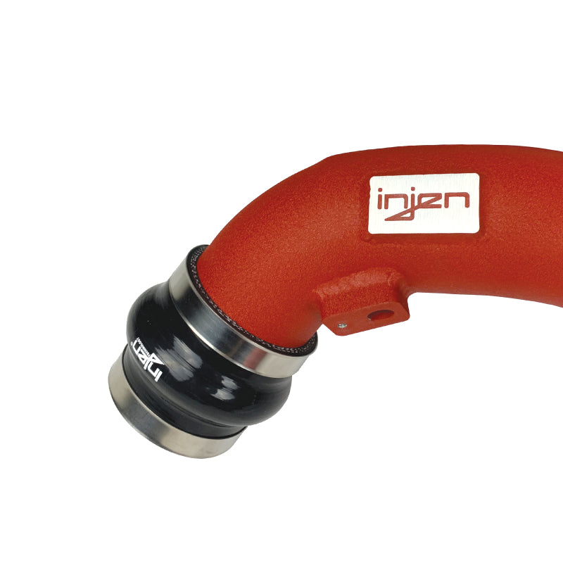 Injen 18-19 Audi S4/S5 (B9) V6 3.0L Turbo Wrinkle Red Intercooler Piping-thumbmail-5