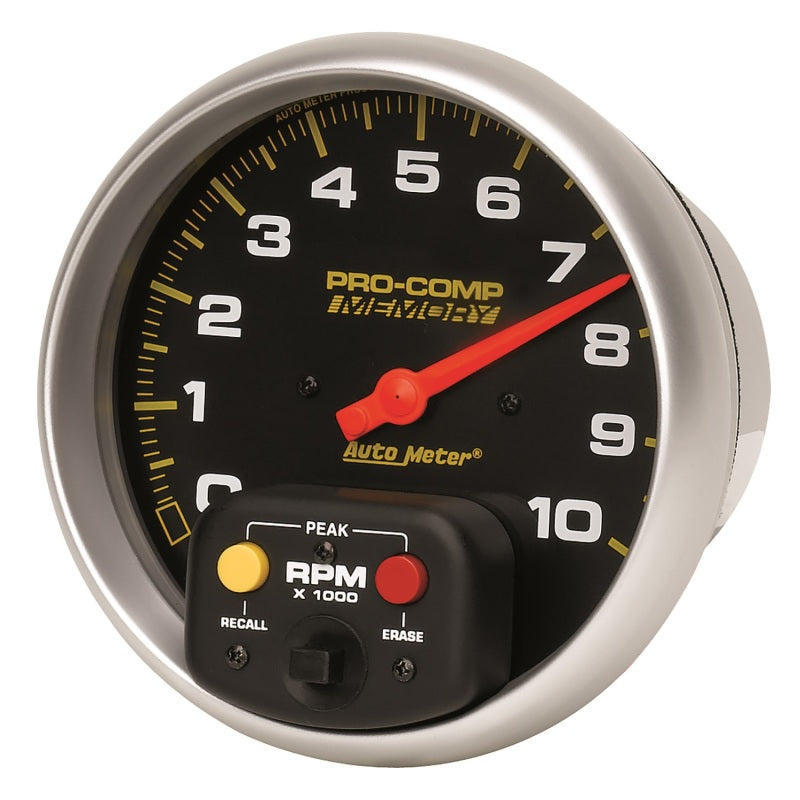 Autometer Pro-Comp 5 inch 10K RPM with Peak Memory  In-Dash Tachometer-thumbmail-3