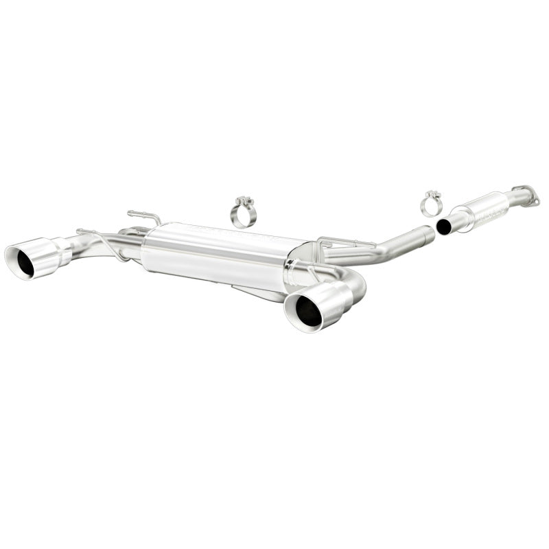 MagnaFlow 13 Scion FR-S / 13 Subaru BRZ Dual Split Rear Exit Stainless Cat Back Performance Exhaust-thumbmail-2
