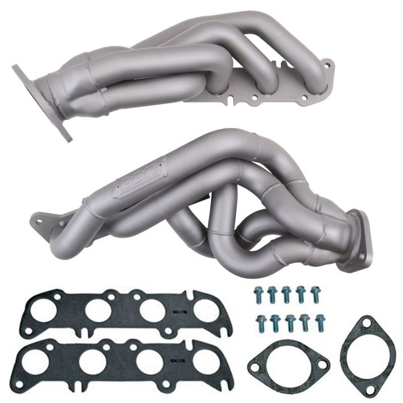 BBK 11-14 Mustang GT Shorty Tuned Length Exhaust Headers - 1-5/8 Titanium-thumbmail-4