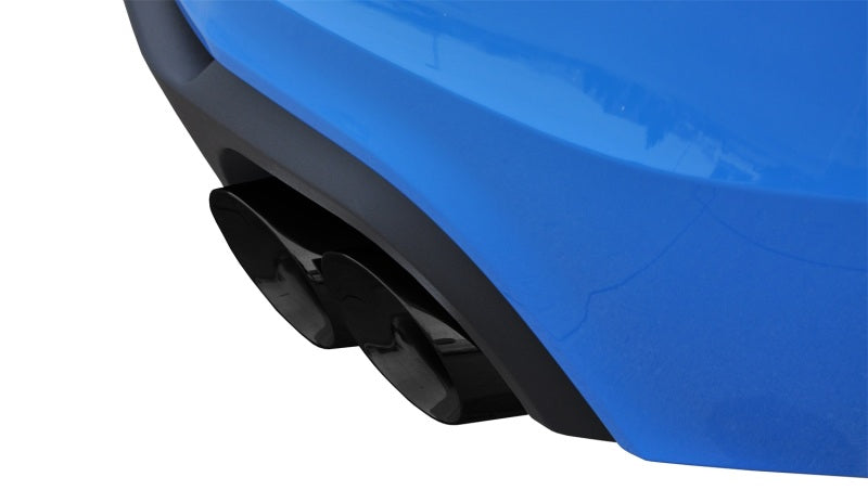 Corsa 13-13 Ford Mustang Shelby GT500 5.8L V8 Black Sport Axle-Back Exhaust-thumbmail-2