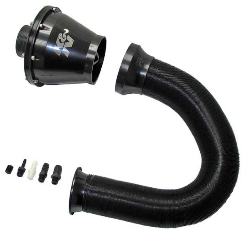 K&N Universal Apollo Black Cold Air Intake - 70mm OD FLG PP-thumbmail-2