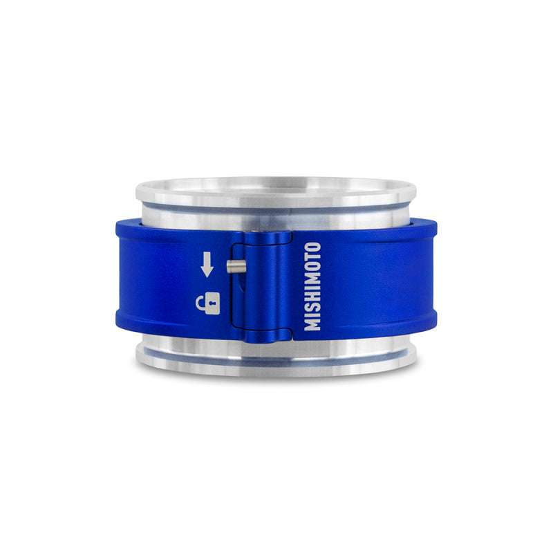 Mishimoto 3.0in Quick Release Clamp Assembly - Blue-thumbmail-2
