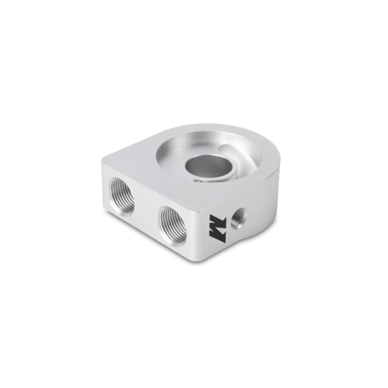 Mishimoto Silver M20 Oil Sandwich Plate-thumbmail-1