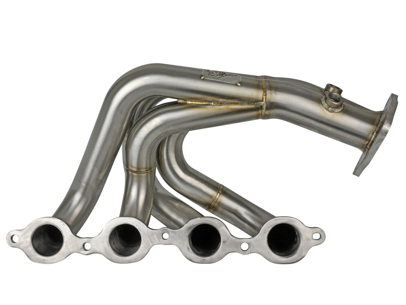 aFe Twisted 304SS Header 2020 Chevy Corvette (C8) 6.2L V8 - Brushed-thumbmail-5