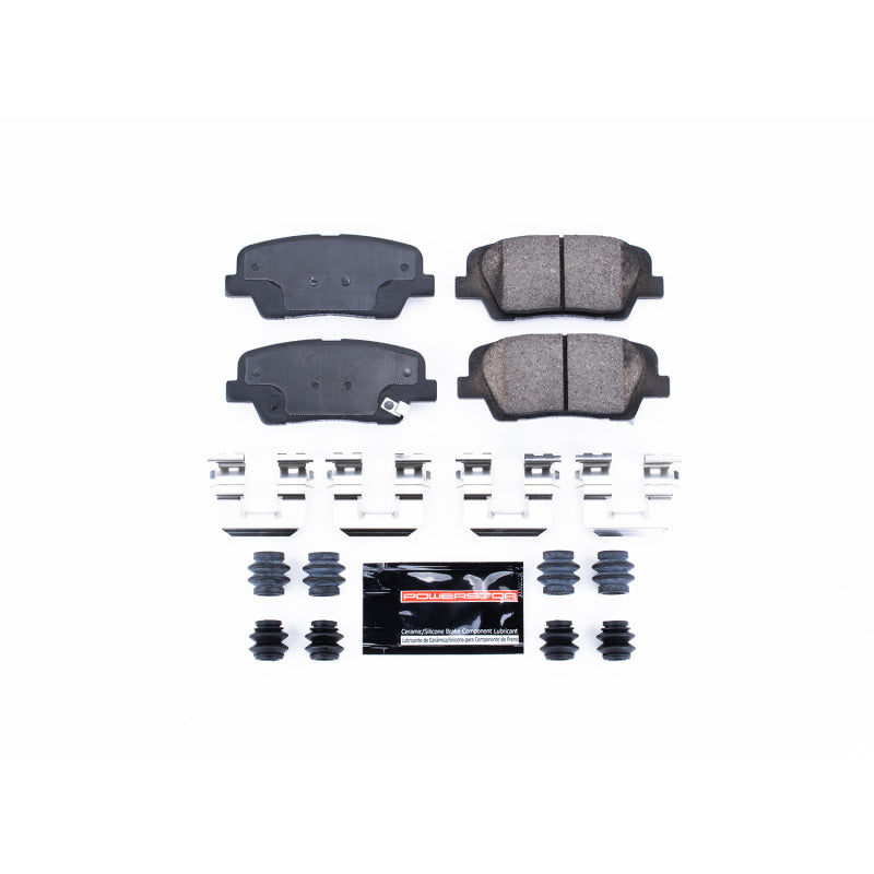 Power Stop 18-19 Genesis G80 Rear Z23 Evolution Sport Brake Pads w/Hardware-thumbmail-1