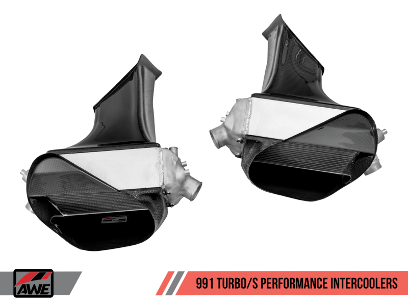 AWE Tuning Porsche 991 (991.2) Turbo/Turbo S Performance Intercooler Kit-thumbmail-8