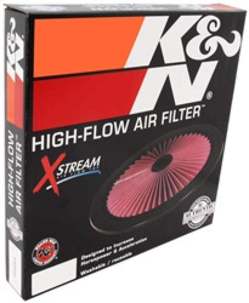 K&N X-Stream Top Filter X-Stream 14 inch OD Chrome-thumbmail-6