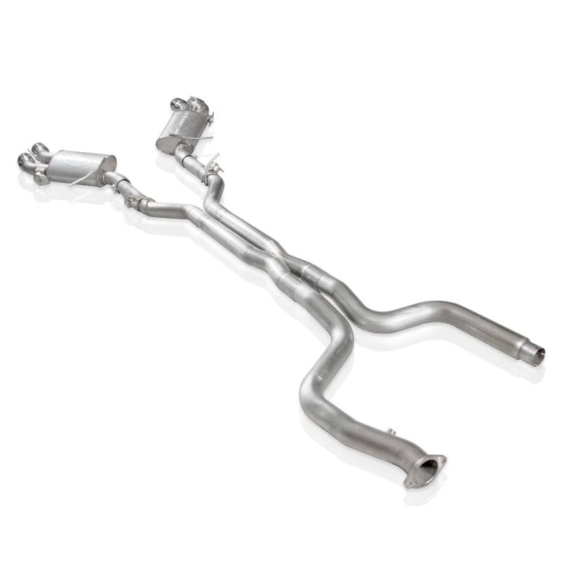 Stainless Works 2016+ Chevy Camaro SS 6.2L 3in Redline Catback w/AFM Valve NPP Valve 4in Quad Tips-thumbmail-2