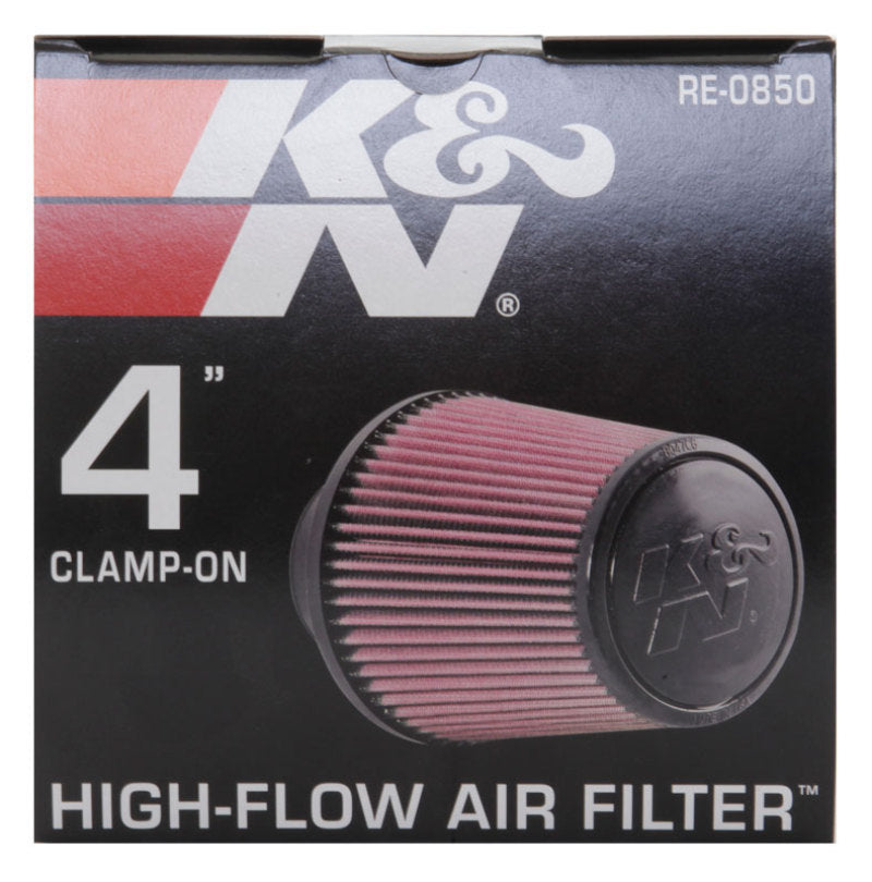 K&N Universal Air Filter (4in. Flange / 6in. Base OD / 4-5/8in. Top OD / 6in. Height)-thumbmail-6