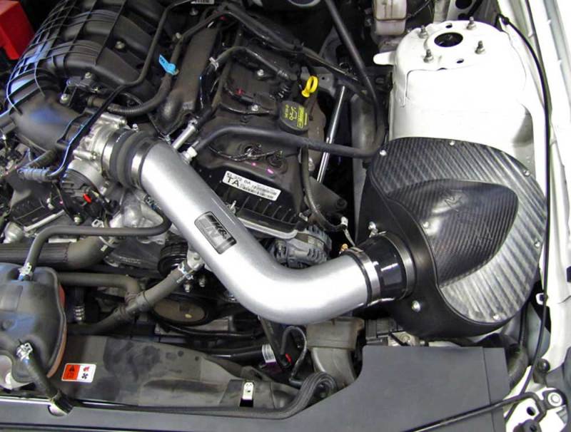 K&N 11-12 Ford Mustang 3.7L V6 Typhoon Cold Air Intake-thumbmail-3