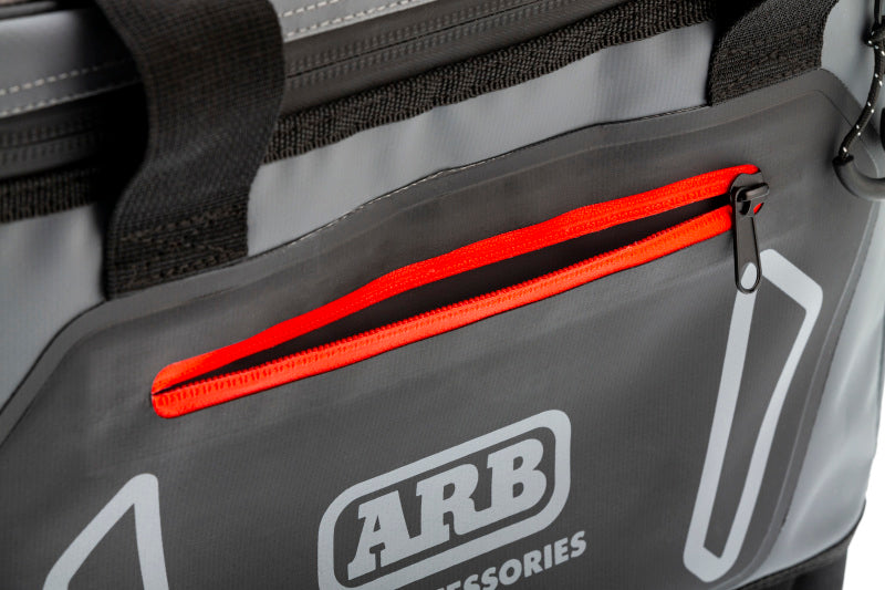 ARB Cooler Bag Charcoal w/ Red Highlights 15in L x 11in W x 9in H Holds 22 Cans-thumbmail-5